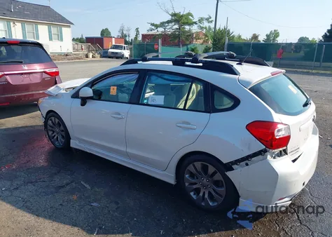 2014 Subaru Impreza 2.0I Sport Premium from USA, damaged, VIN JF1GPAL65E8255256